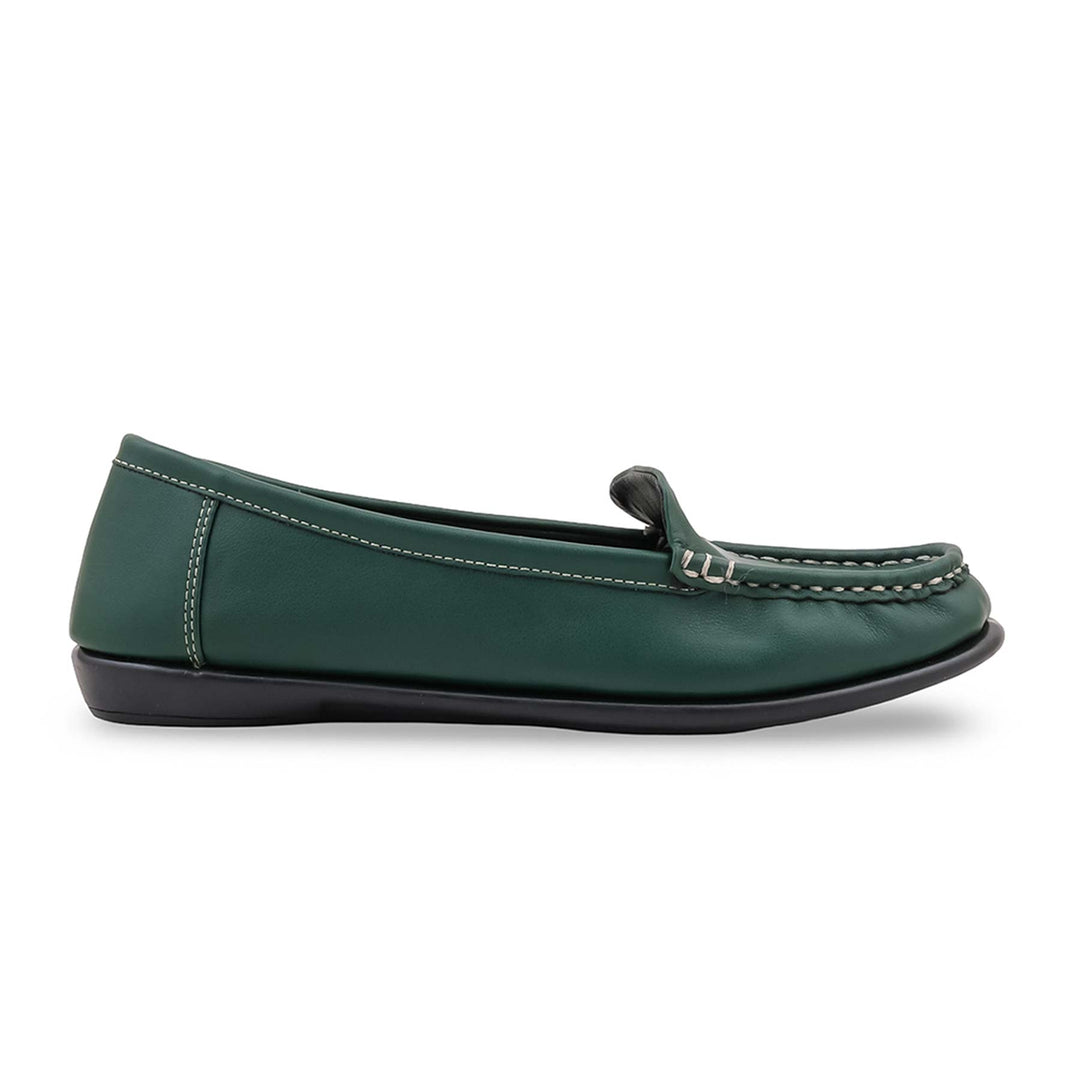 Green Moccasin For Women WN4622