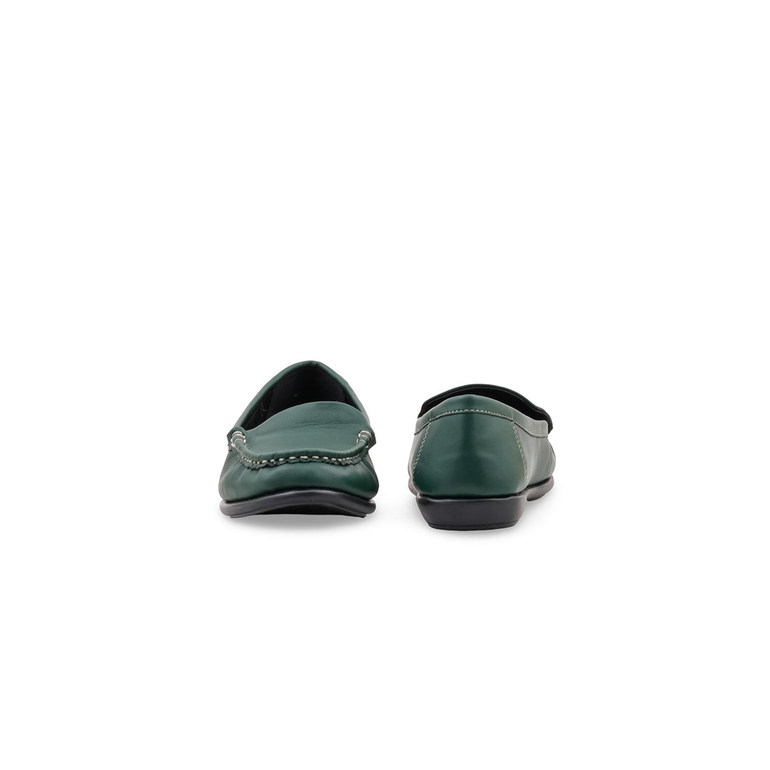 Green Moccasin For Women WN4622