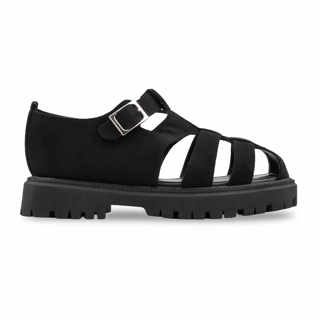 Black Moccasin For Women WN4624