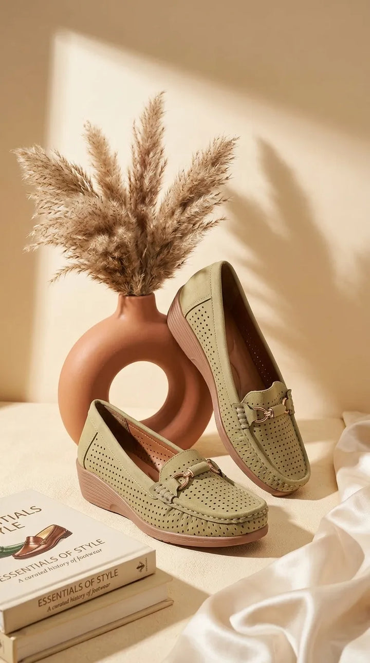 Mehndi Moccasin For Ladies WN4634