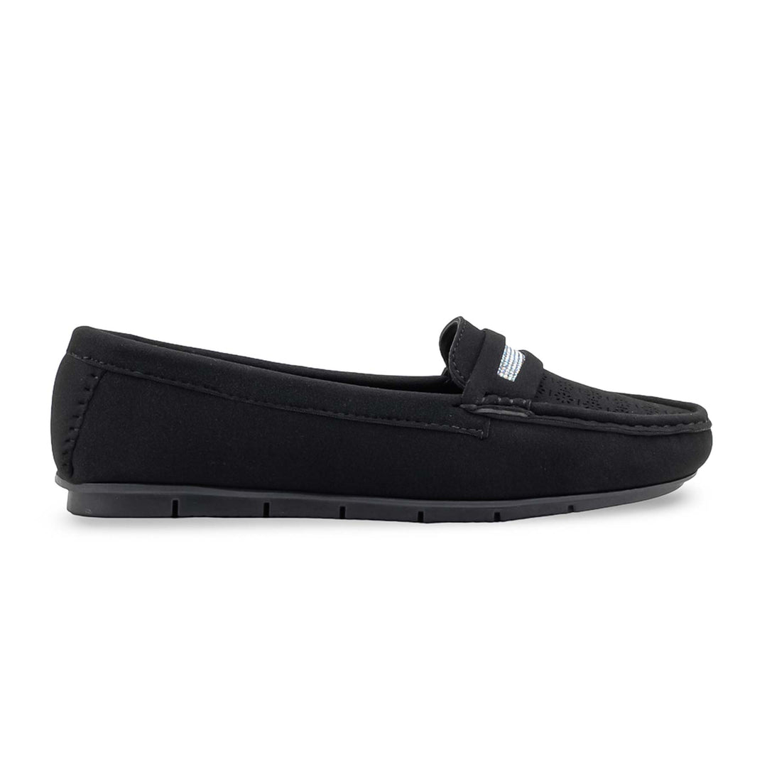 Black Moccasin For Women WN4639