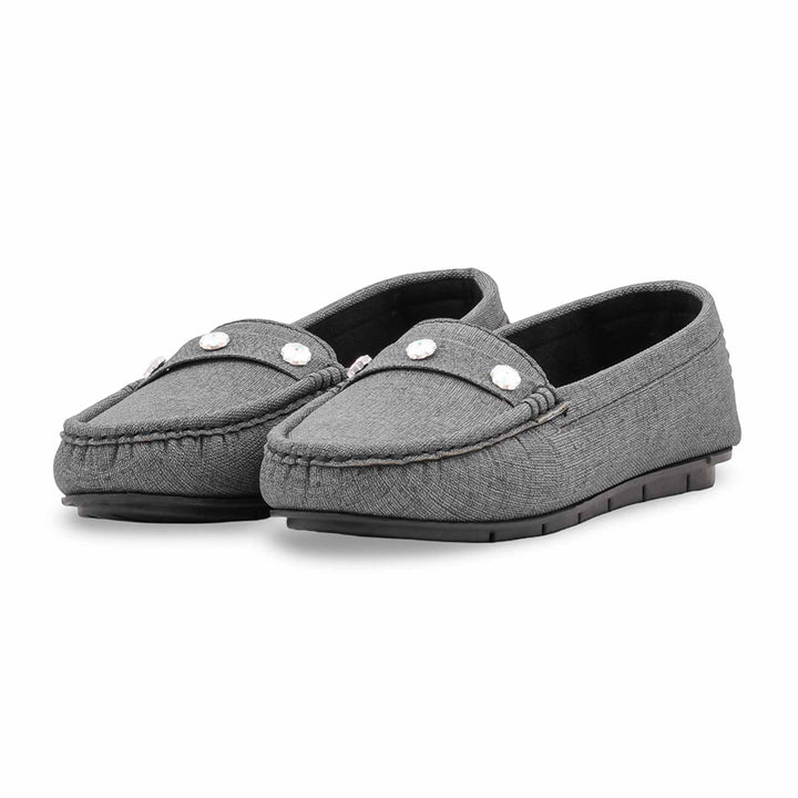 Grey Moccasin For Women WN4641