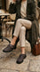 Brown Moccasin For Ladies WN4693