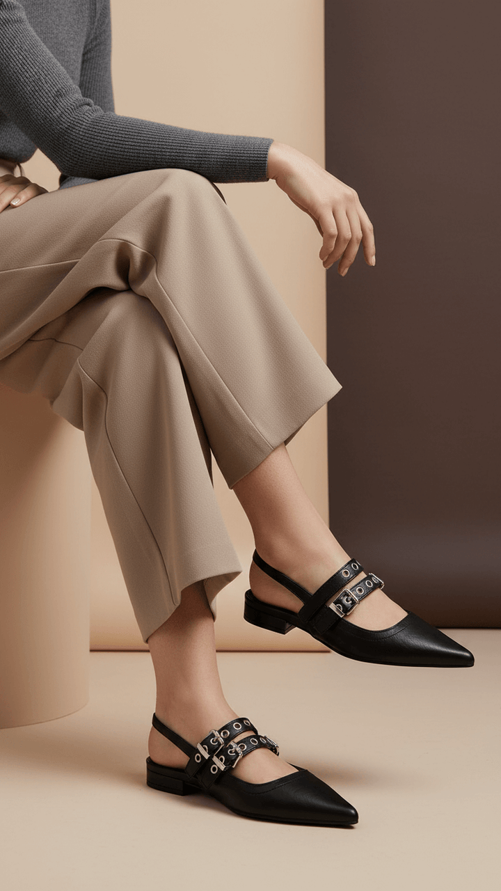 Black Back Open For Women WN5433