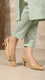 Beige Back Open For Ladies WN5440