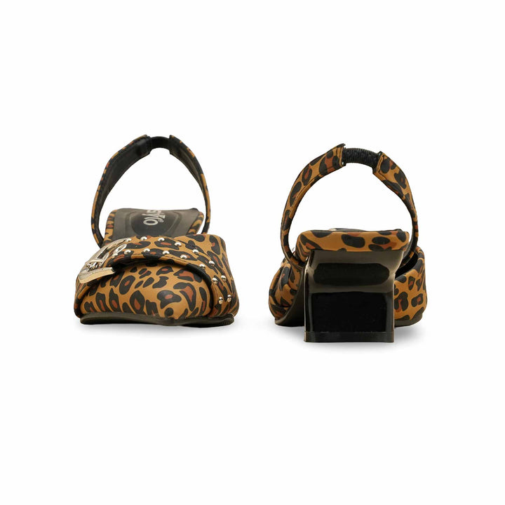 Brown Back Open For Ladies WN5441