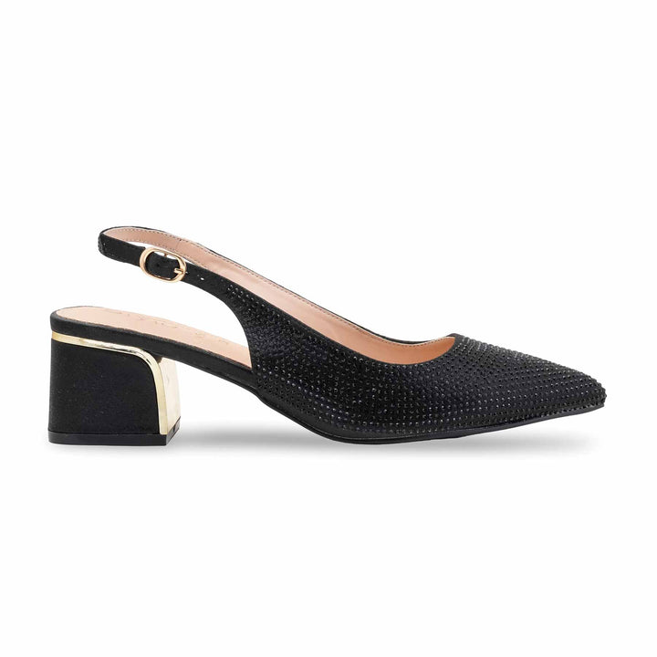 Black Winter Back Open For Women WN5446