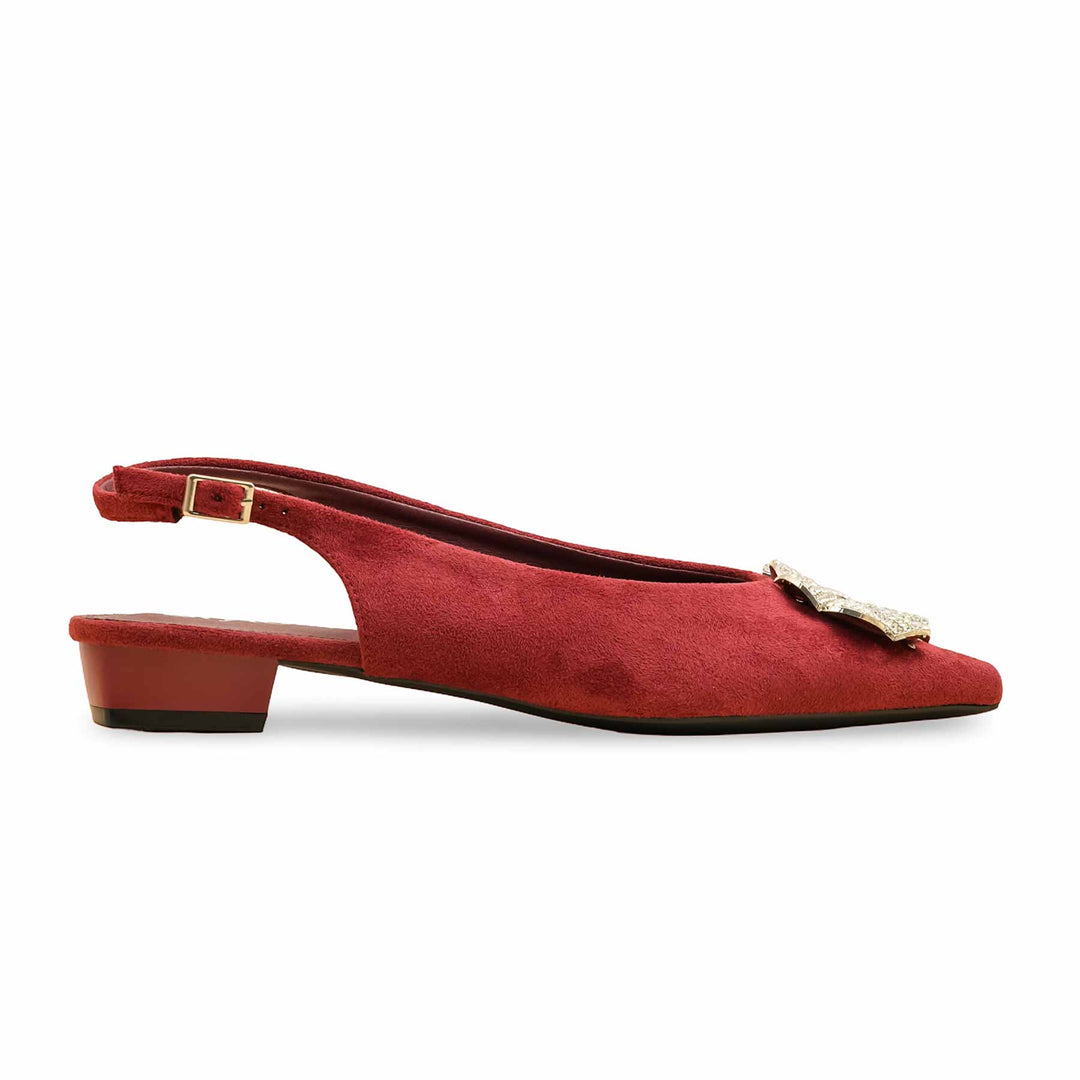 Maroon Back Open For Women WN5449