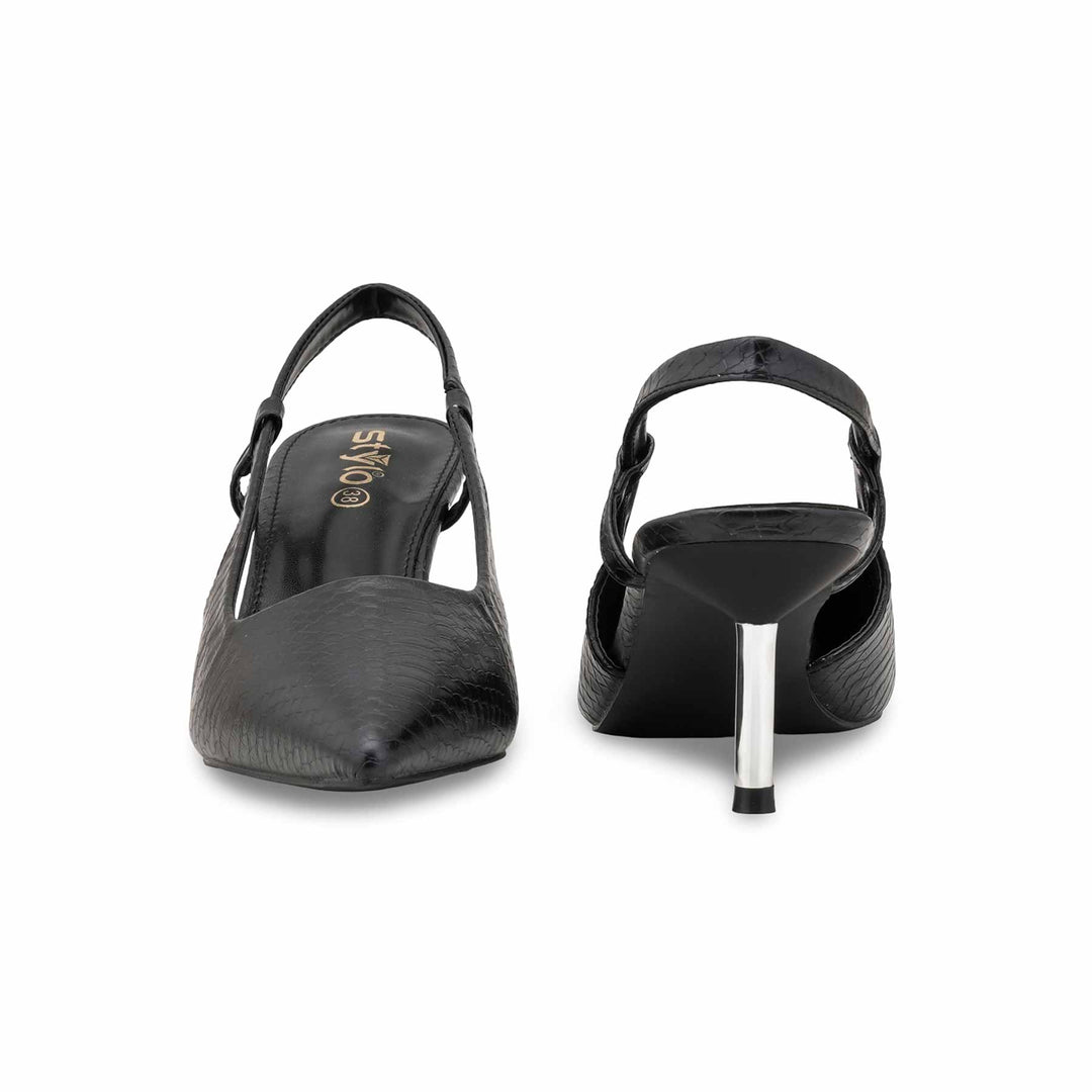 Black Back Open For Women WN5450