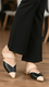 Black Back Open For Women WN5455