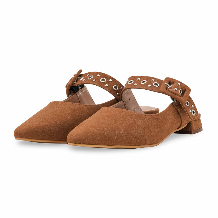 Brown Back Open For Women WN5456