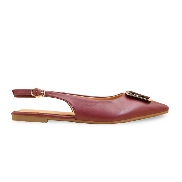 Maroon Back Open WN5461