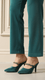 Green Back Open For Women WN5491