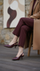 Maroon Back Open For Ladies WN5492