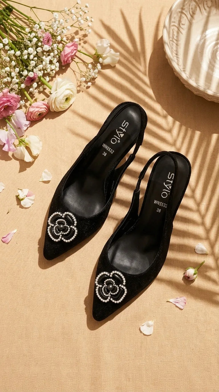 Black Back Open For Women WN5532