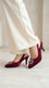 Maroon Back Open For Ladies WN5532
