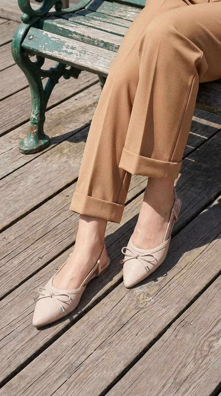 Beige Back Open For Women WN5547