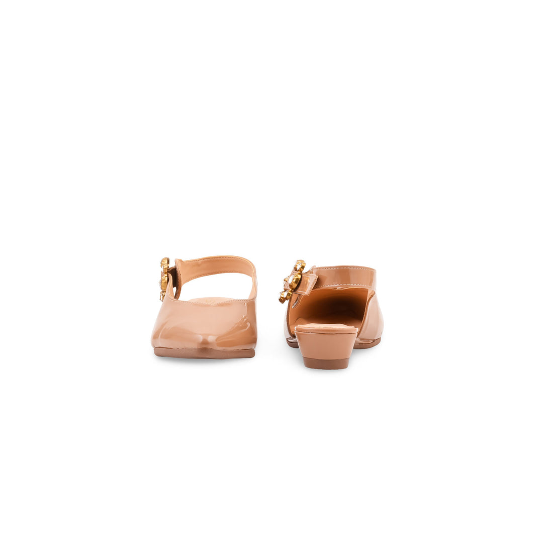 Beige Back Open For Women WN5549