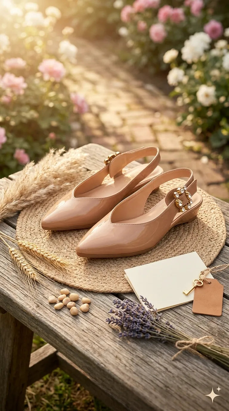 Beige Back Open For Women WN5549