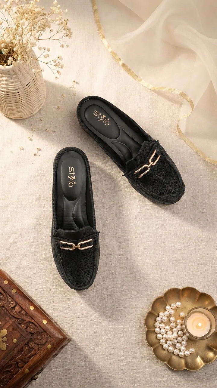 Black Back Open For Women WN5550