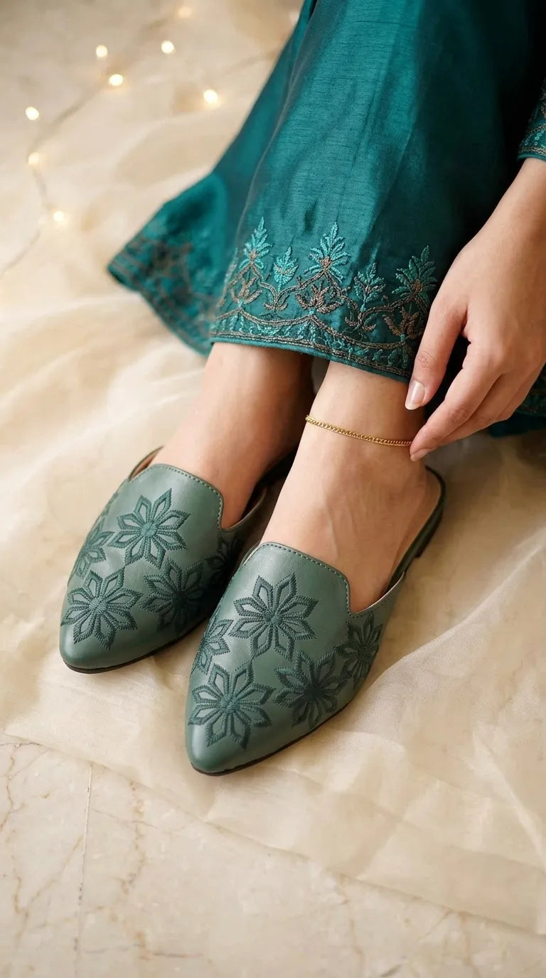 Green Back Open For Women WN5574