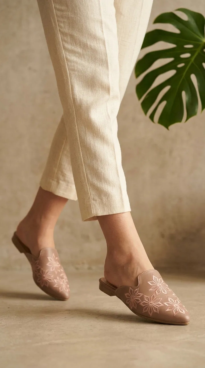 Beige Back Open For Ladies WN5574