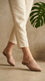 Beige Back Open For Ladies WN5574