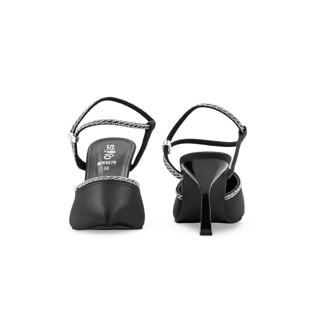 Black Back Open For Women WN5579