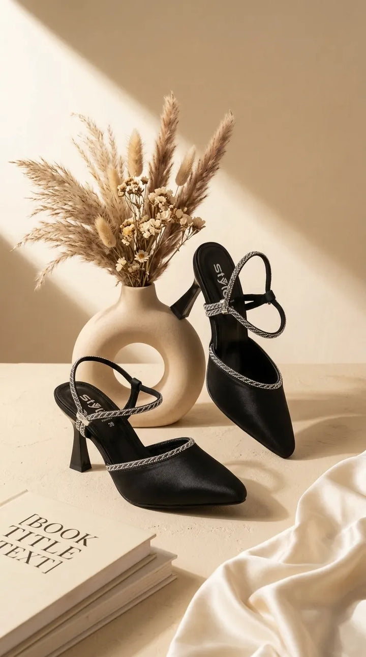 Black Back Open For Women WN5579