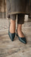 Teal Blue Back Open For Ladies WN5582