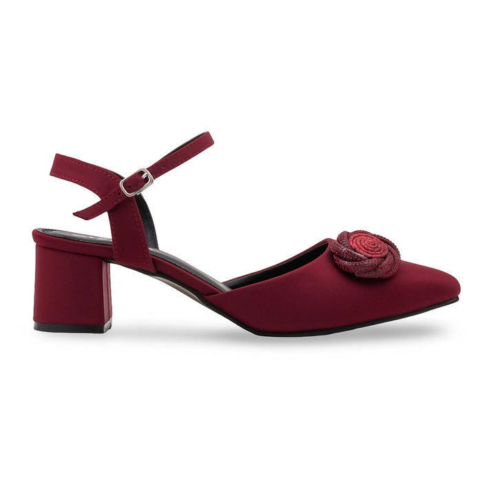 Maroon Back Open For Women WN5583