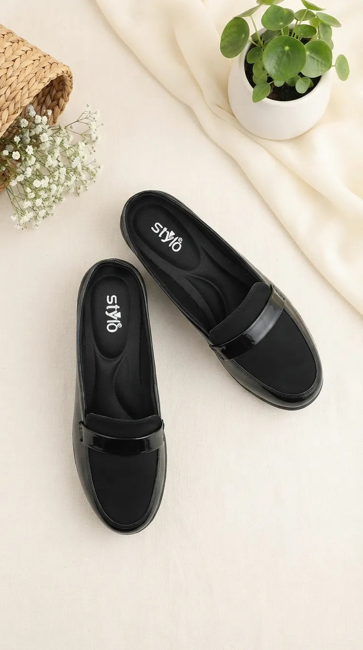 Black Back Open For Women WN5591