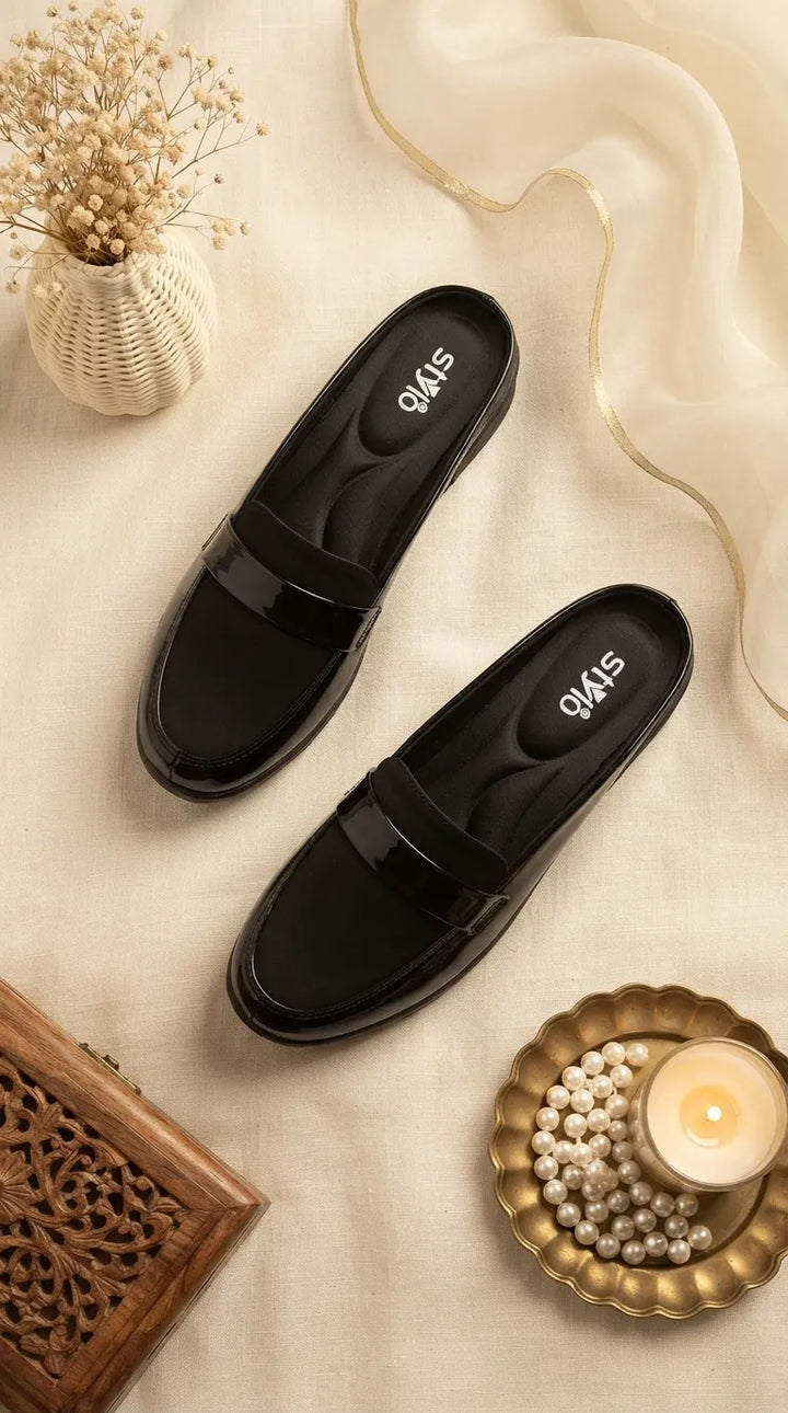 Black Back Open For Women WN5591
