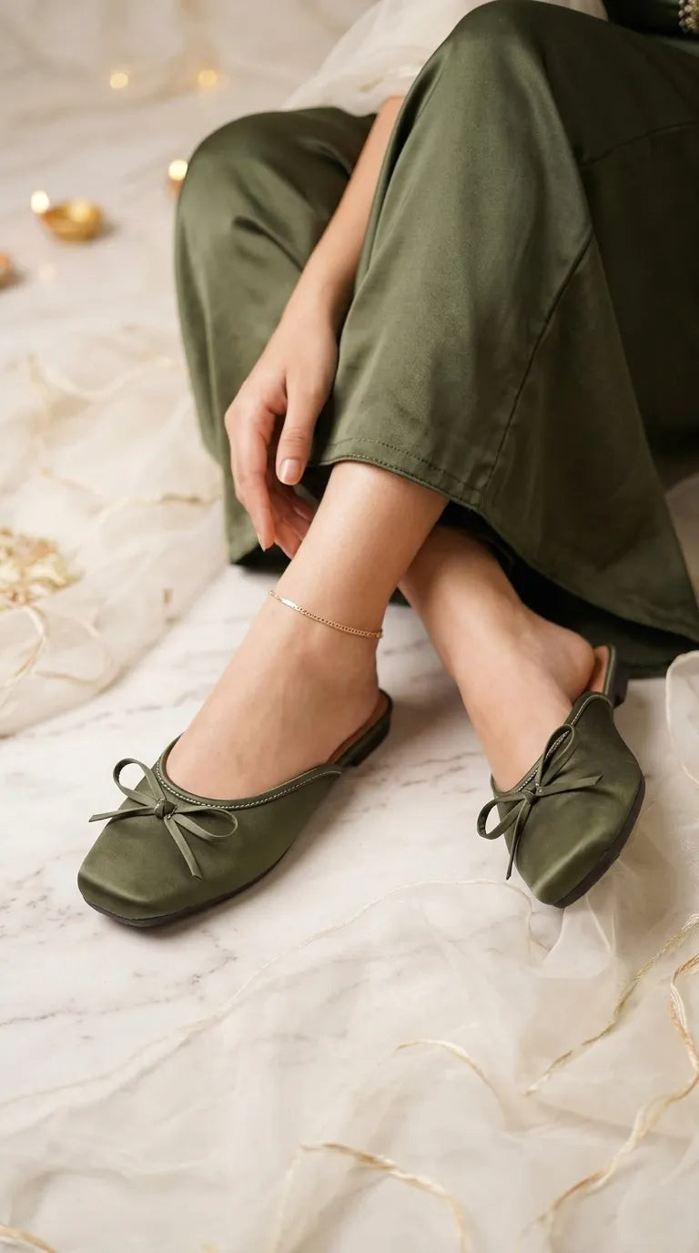 Green Back Open For Women WN5602