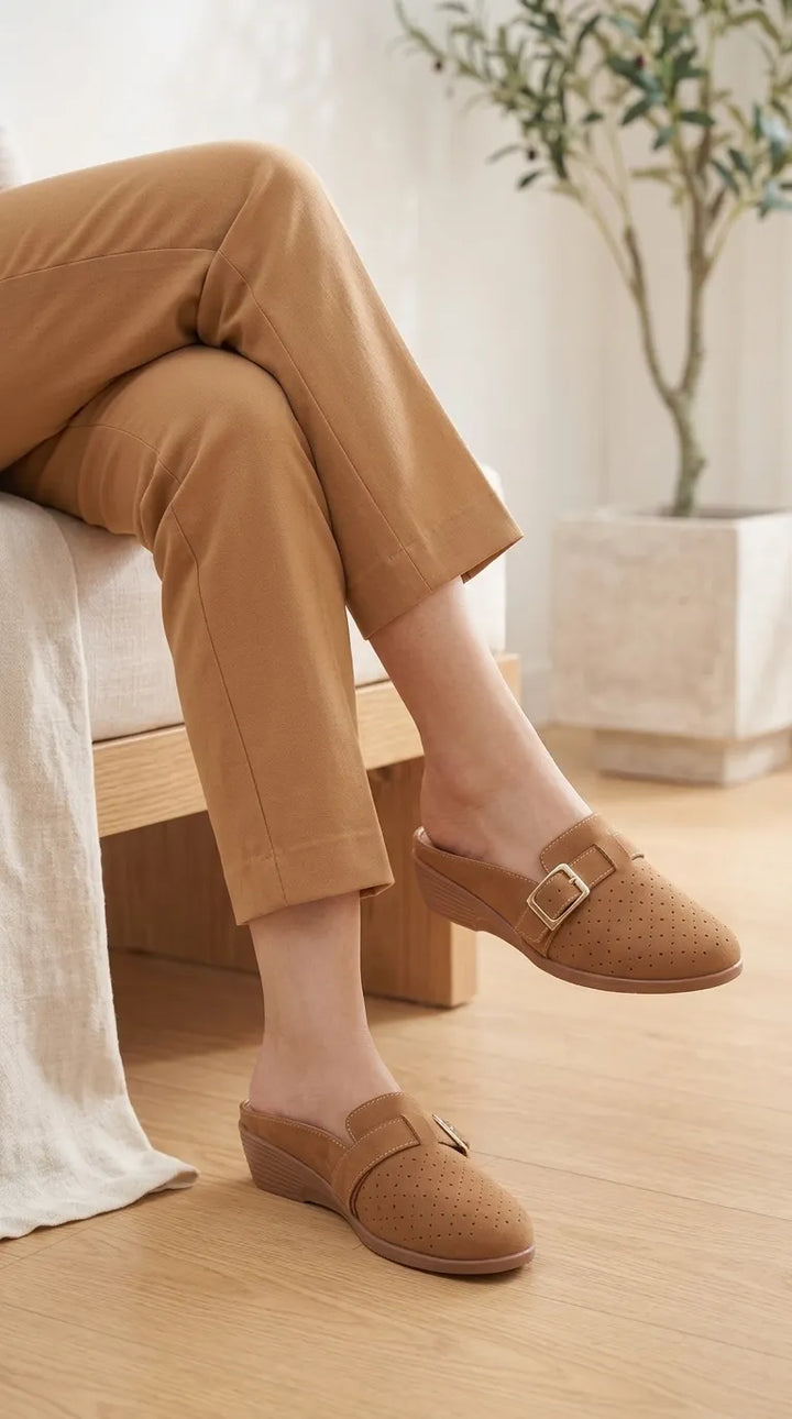 Brown Back Open For Ladies WN5607