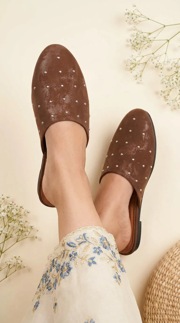 Brown Back Open For Women WN5622
