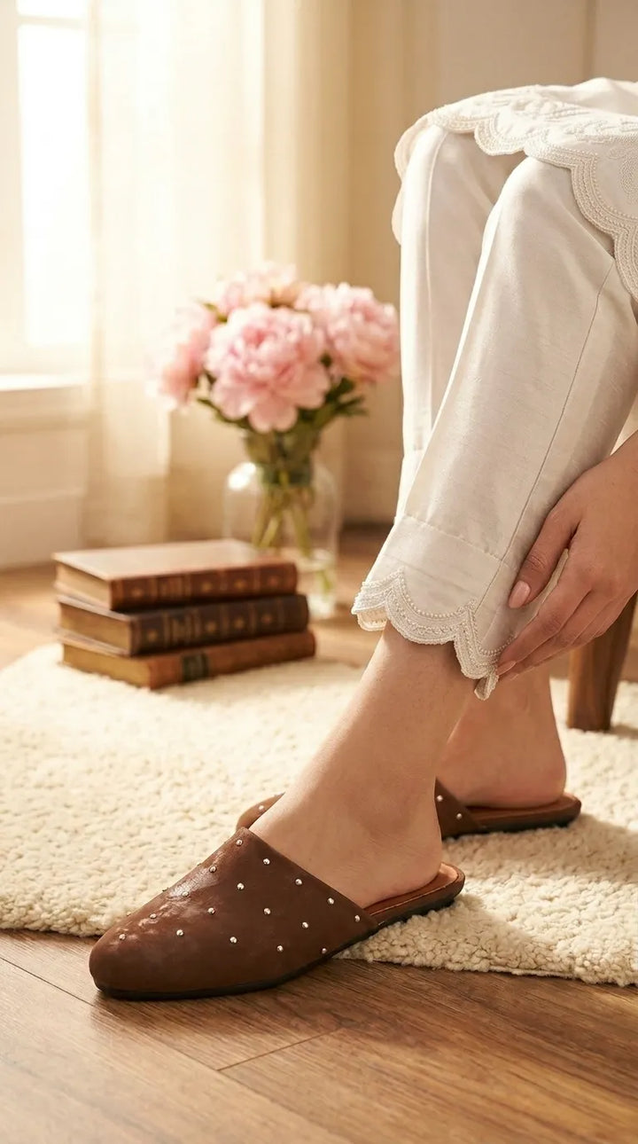 Brown Back Open For Women WN5622