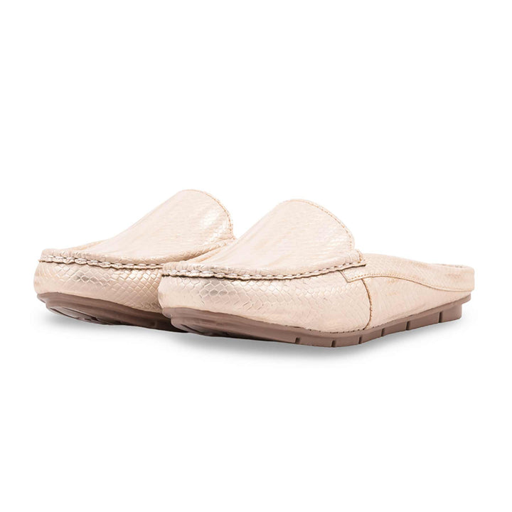 Beige Back Open For Women WN5624