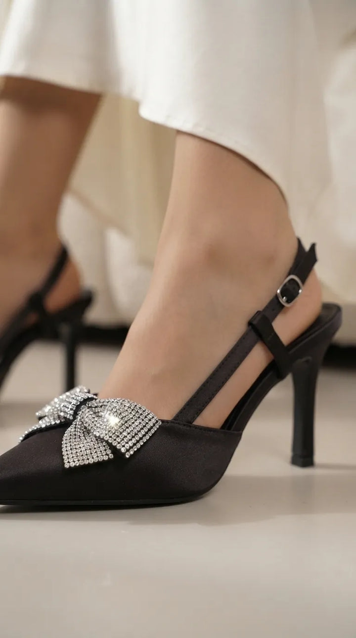 Black Back Open For Women WN5681