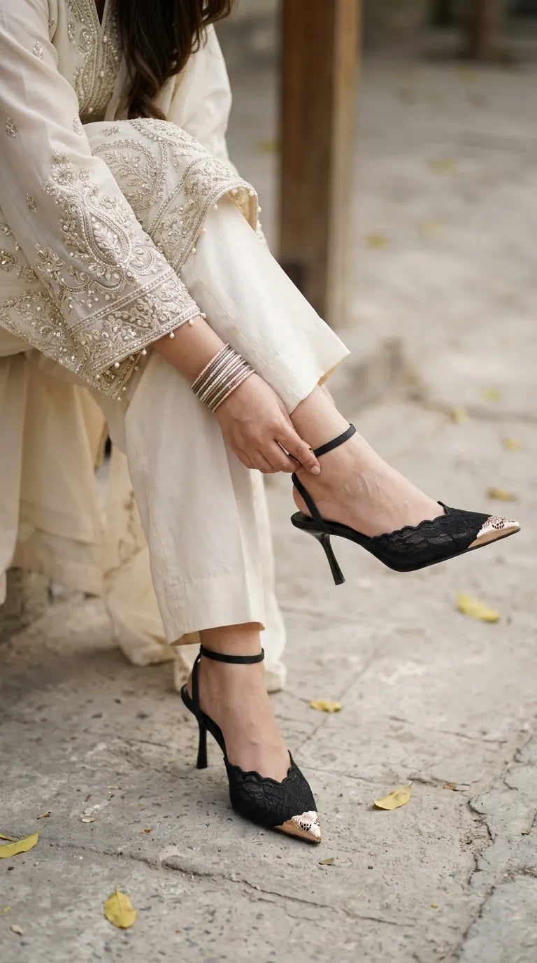 Black Back Open For Women WN5686