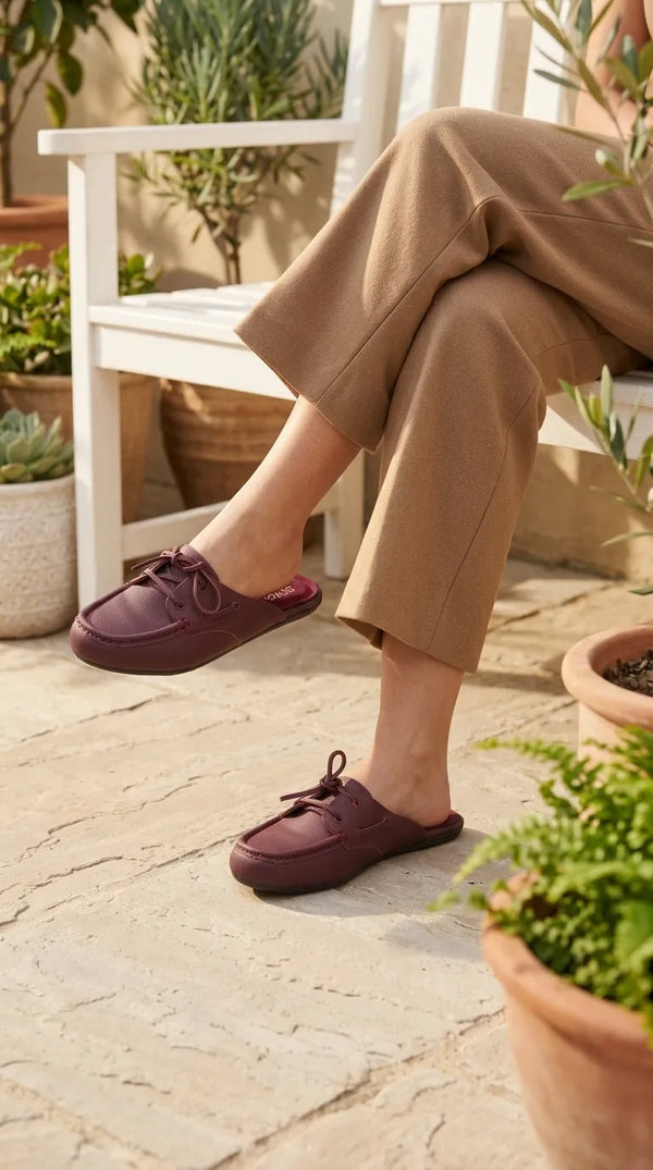 Maroon Back Open For Ladies WN5772