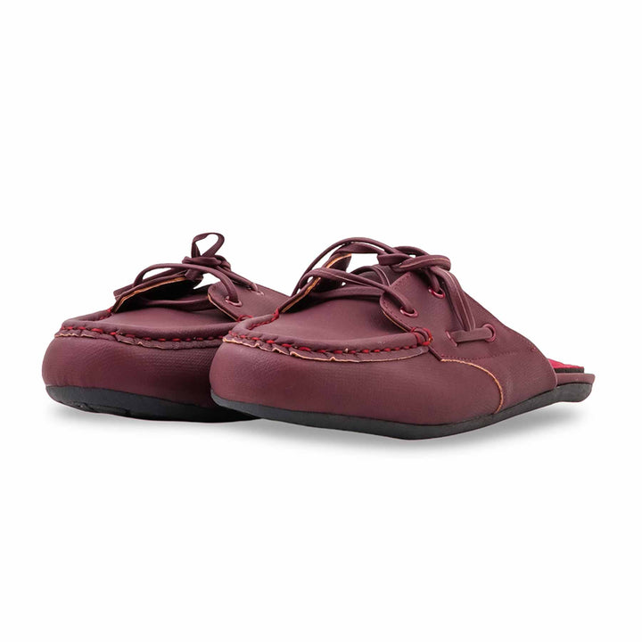 Maroon Back Open For Ladies WN5772