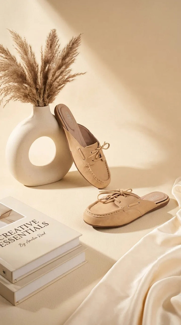 Beige Back Open For Ladies WN5772