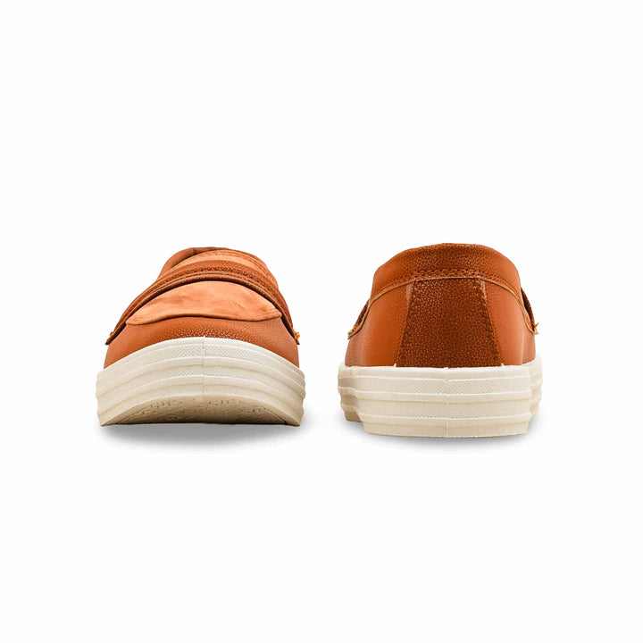 Brown Sneaker For Women WN6172