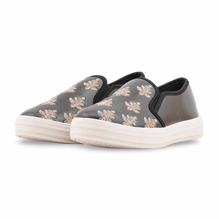 Black Sneaker For Ladies WN6205