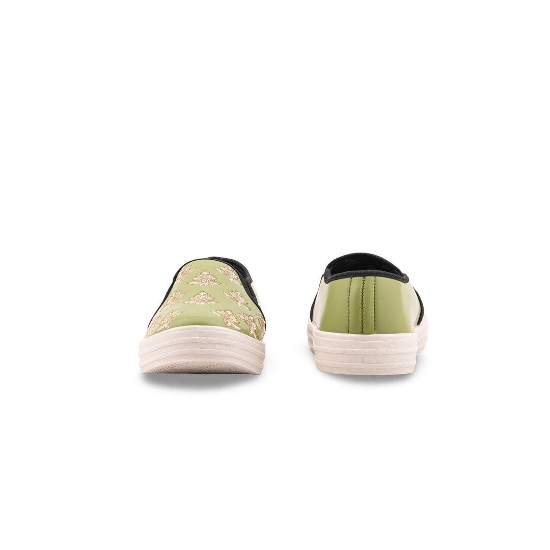 Mehndi Sneaker For Ladies WN6205