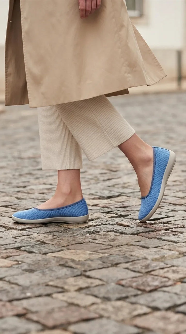 Blue Casual Pumps For Ladies WN6217