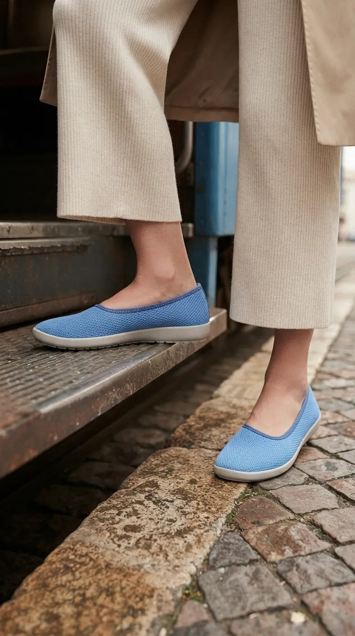 Blue Casual Pumps For Ladies WN6217
