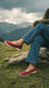 Red Sneaker For Ladies WN6220