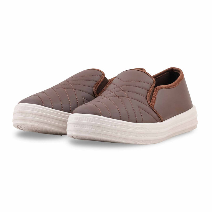 Coffee Casual Sneaker For Women WN6223